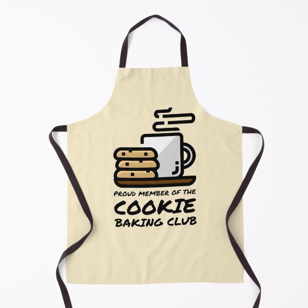 Artikelvorschau, Schürze Cookie Baking Club warme Milch entworfen und verkauft von javes93.