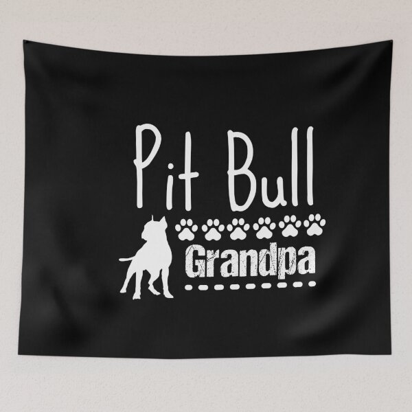 Item preview, Pit Bull Grandpa Silhouette designed and sold by Beyond Words.