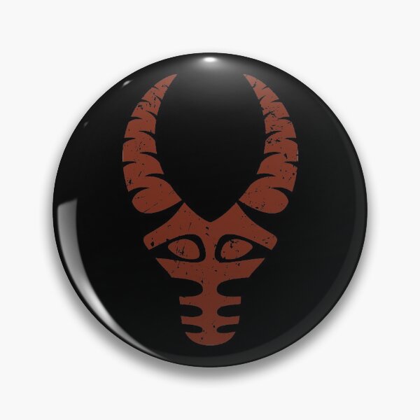 Item preview, Deer scull with horns, red designed and sold by oatdreams.