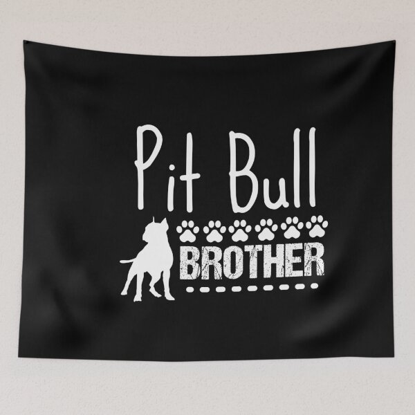 Item preview, Pit Bull Brother Silueta designed and sold by Beyond Words.