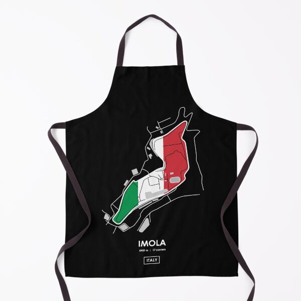 Artikelvorschau, Imola - Italien Track Map FLAG entworfen und verkauft von andreanastasio.