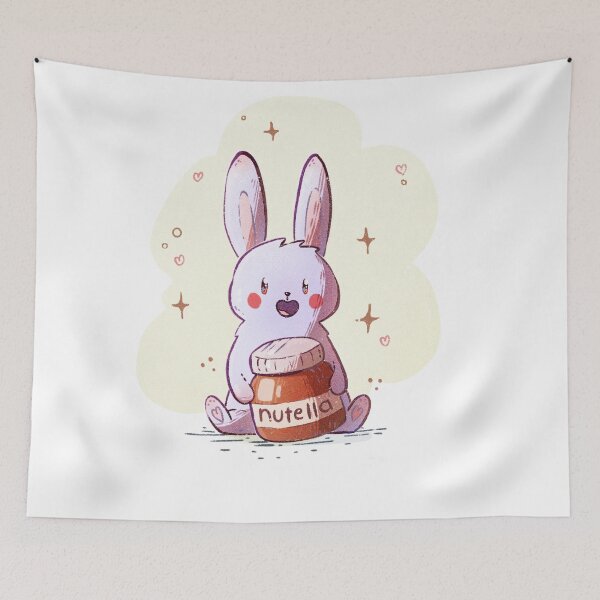 Item preview, Nutella Bunny designed and sold by INKBERRYCRAFTS.