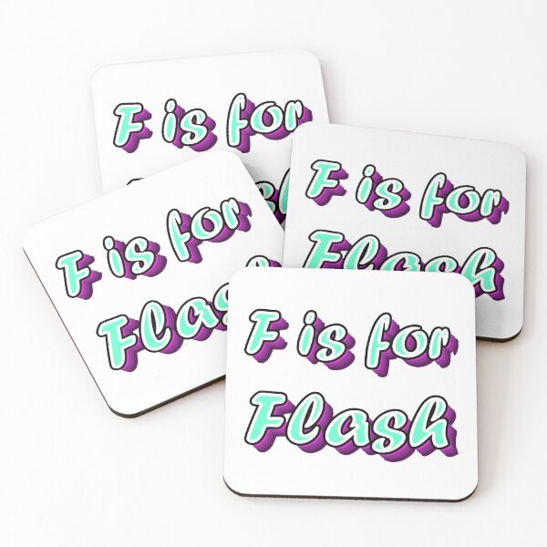 Item preview, F is for Flash! designed and sold by ShirtNexus.