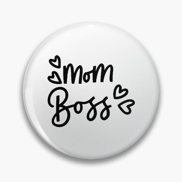 Item preview, MOM. BOSS.  Empowering calligraphy quote. designed and sold by Senpo.