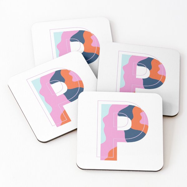 Item preview, P monogramme letter alphabet 90s initial designed and sold by bertiescrochu.