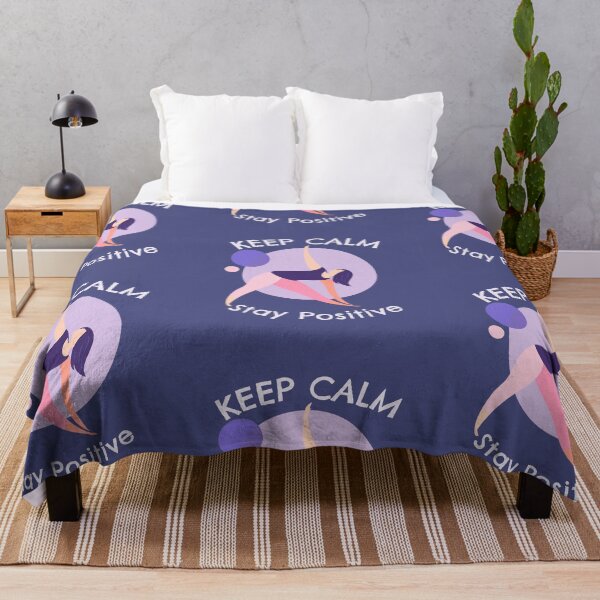 Item preview, Keep calm and stay positive designed and sold by CokeyPanda.