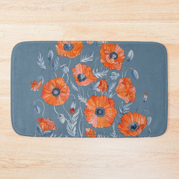 Item preview, Poppies Floral Botanical art designed and sold by Ruta.