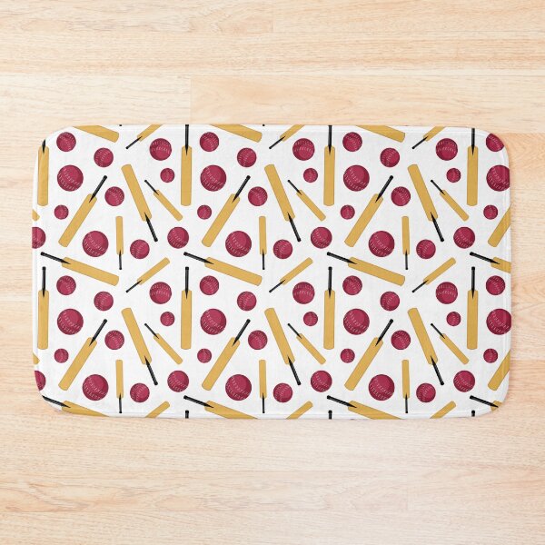 Item preview, Cricket Player | Cricket Bats and Balls Pattern designed and sold by CreativeTwins.