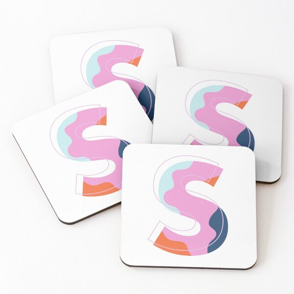Item preview, s monogramme letter alphabet 90s initial designed and sold by bertiescrochu.