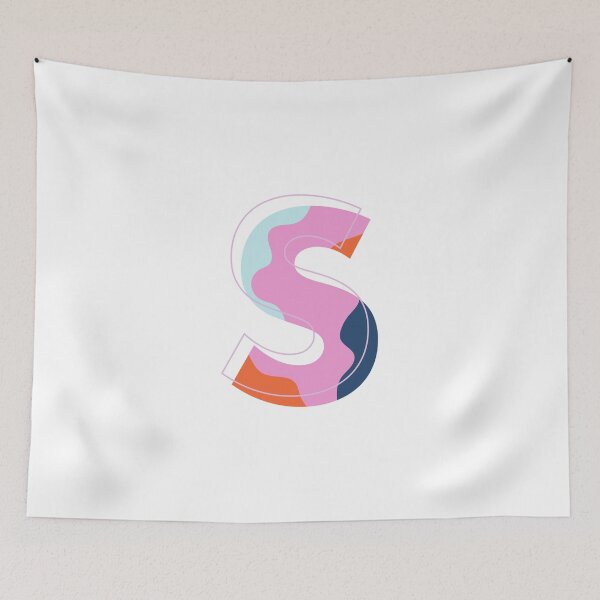 Item preview, s monogramme letter alphabet 90s initial designed and sold by bertiescrochu.