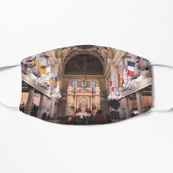 St Louis Cathedral Flat Mask