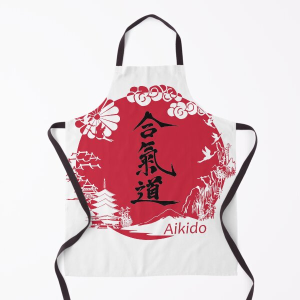 Item preview, Aikido Red Sun Japan Elements designed and sold by Zanshin-Art.