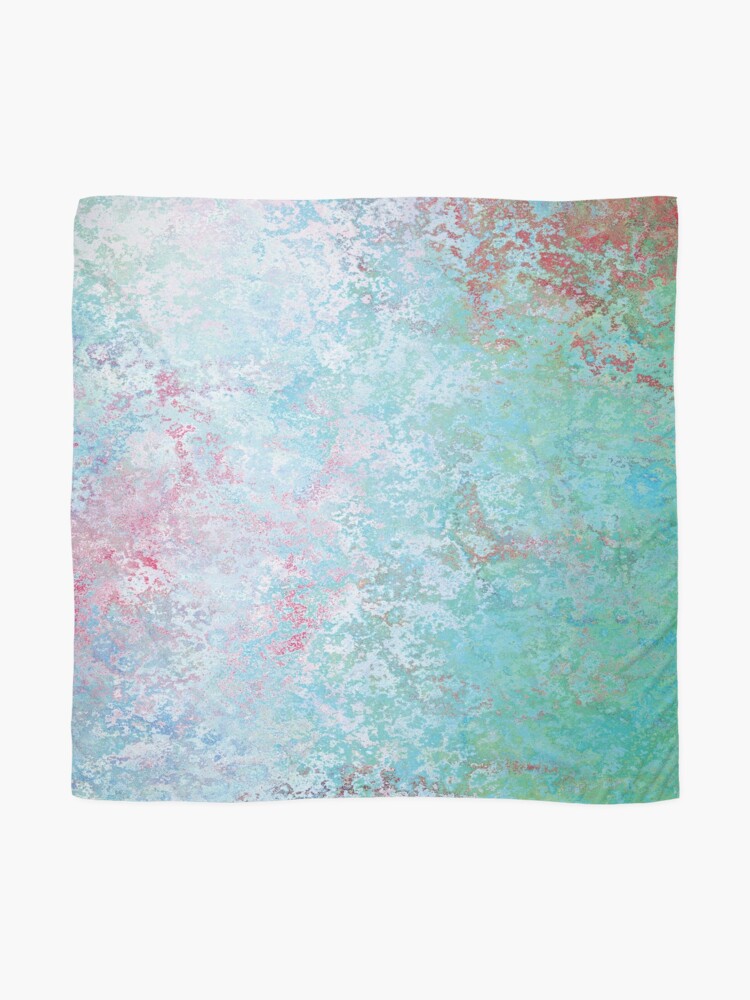 Alternate view of Texture green colored concreet Scarf