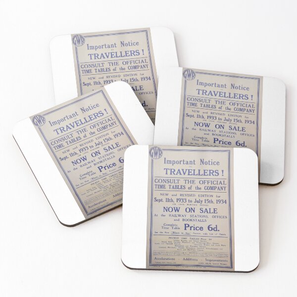 Item preview, Gwr Official timetable Sign designed and sold by Random Railways.