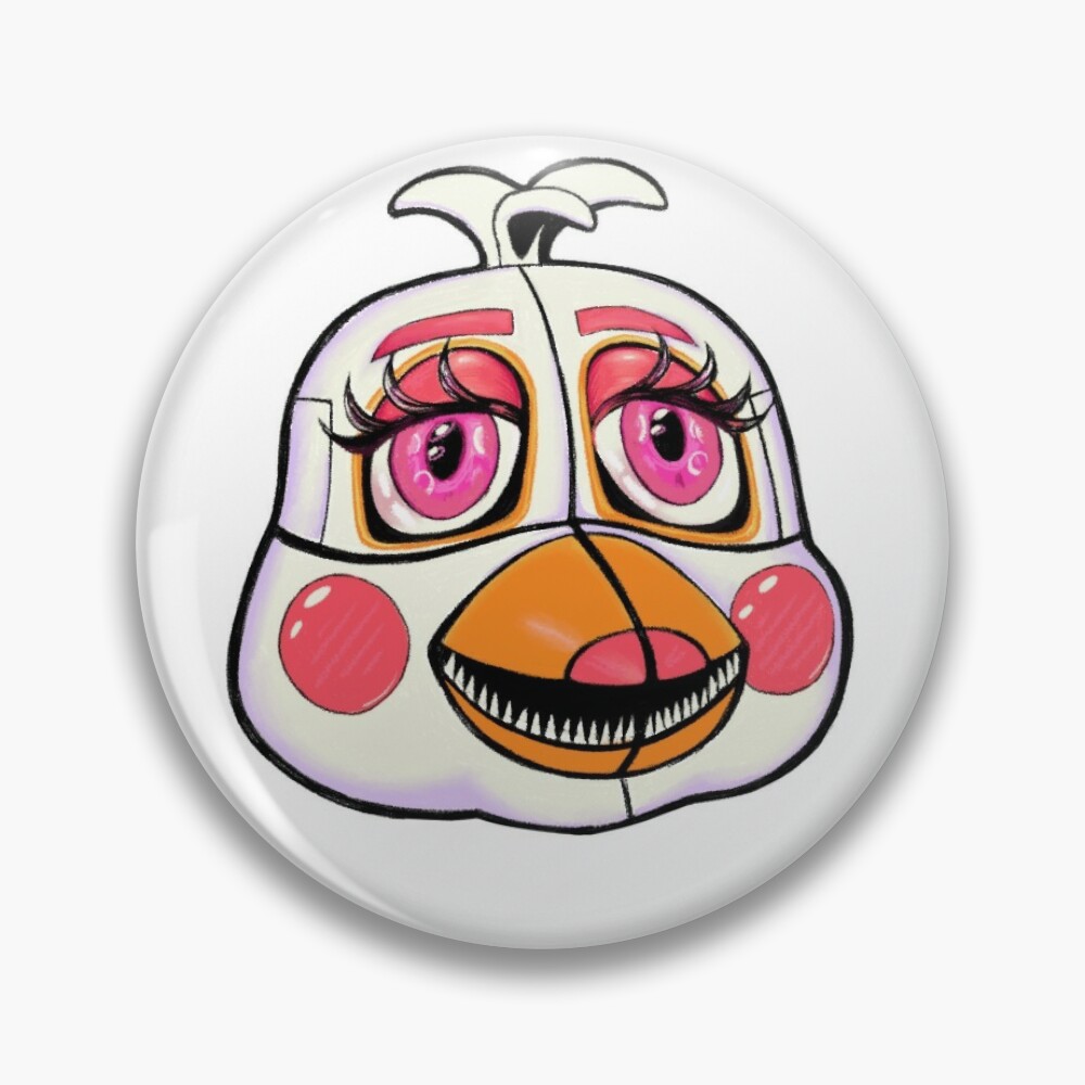 Funtime Chica Sticker for Sale by sugarysprinkles