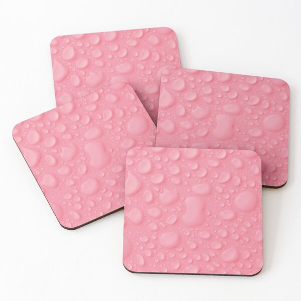 Item preview, Pink waterdrops designed and sold by ColorsHappiness.
