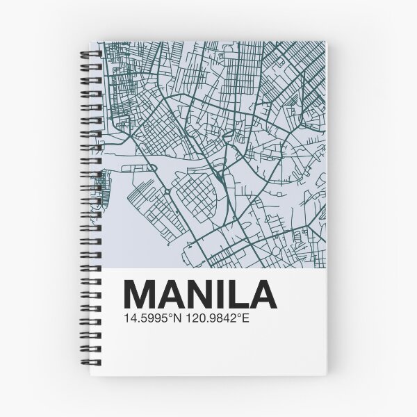 Item preview, Manila Map - Bughaw designed and sold by LoveLocale.