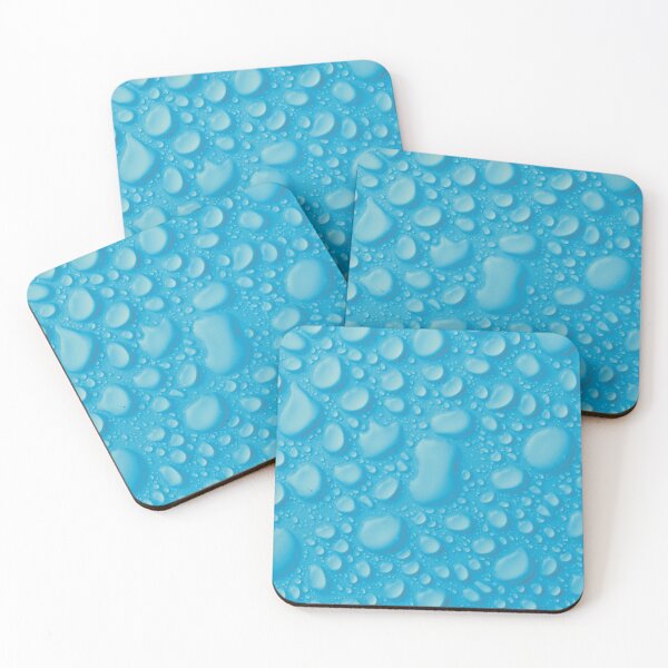 Item preview, Blue waterdrops designed and sold by ColorsHappiness.