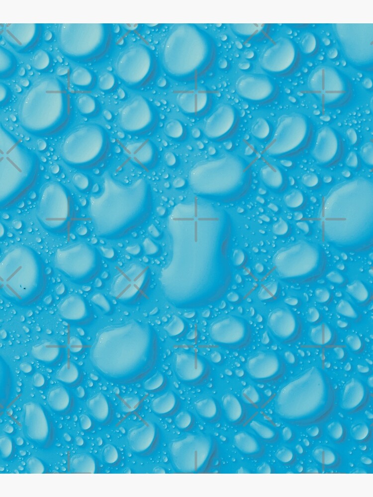 Blue waterdrops by ColorsHappiness