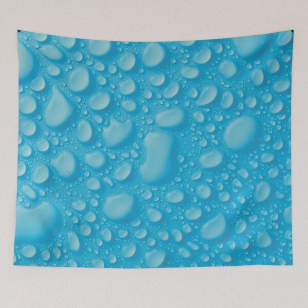 Item preview, Blue waterdrops designed and sold by ColorsHappiness.