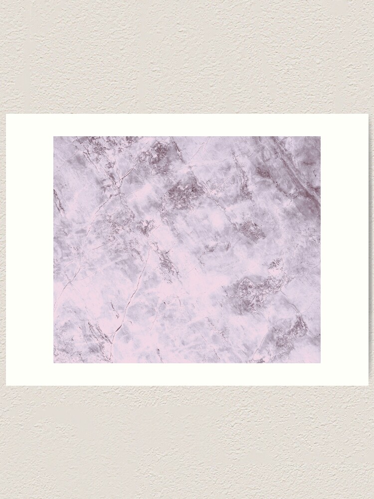 Alternate view of Pink marble structure Art Print