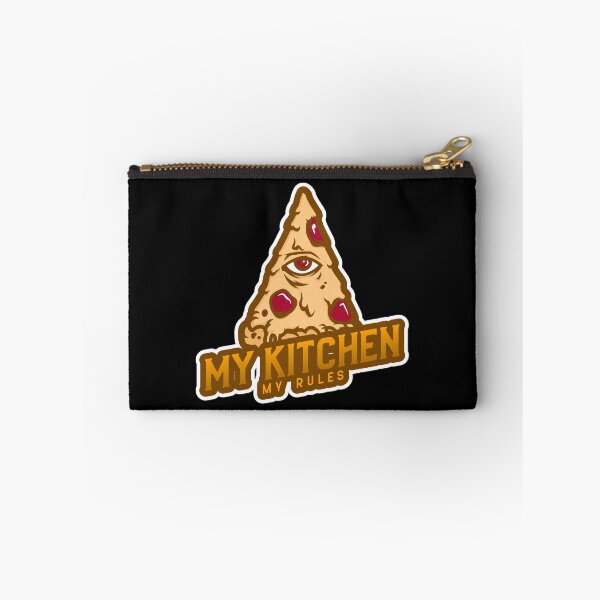Item preview, Creepy Pizza Monster Cartoon Kitchen designed and sold by javes93.