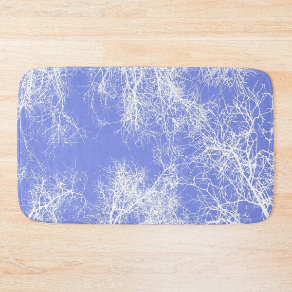 Item preview, White silhouetted trees on blue designed and sold by steveball.