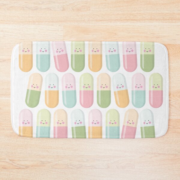 Item preview, Cute pastel pills pattern designed and sold by Eenig.