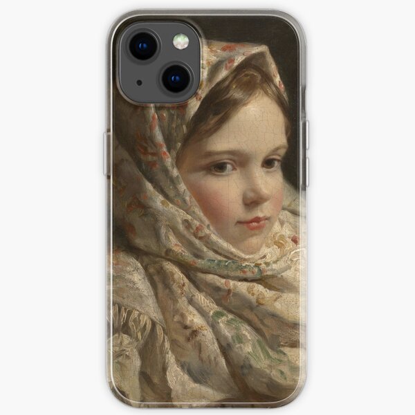 Russian Painter Oil Portrait iPhone Soft Case