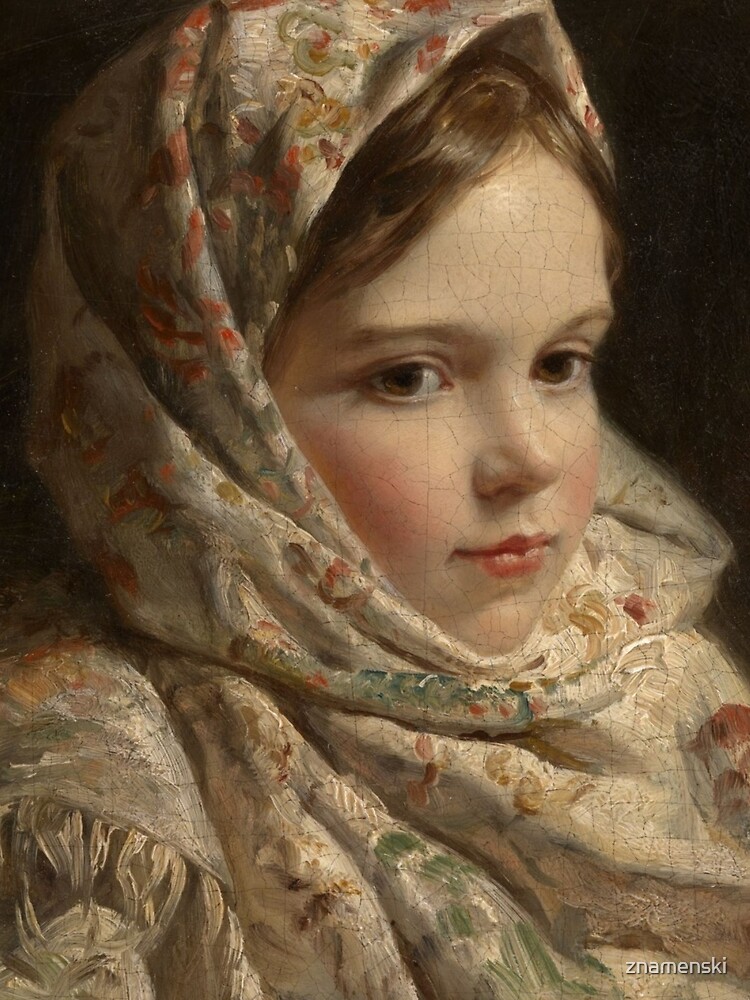 Russian Painter Oil Portrait by znamenski
