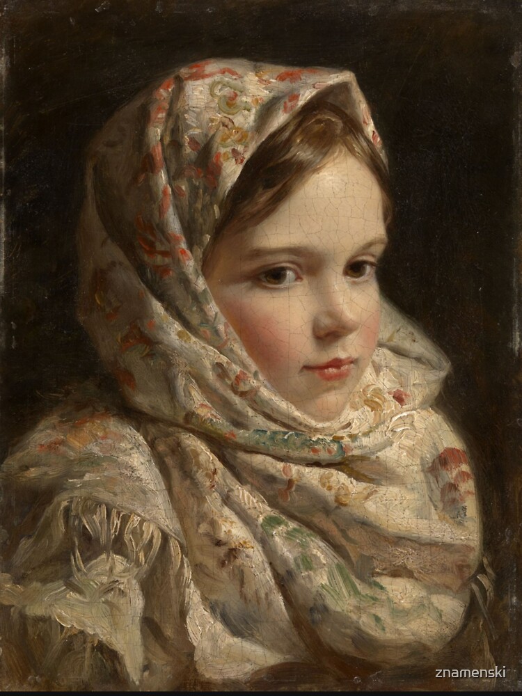 Russian Painter Oil Portrait by znamenski