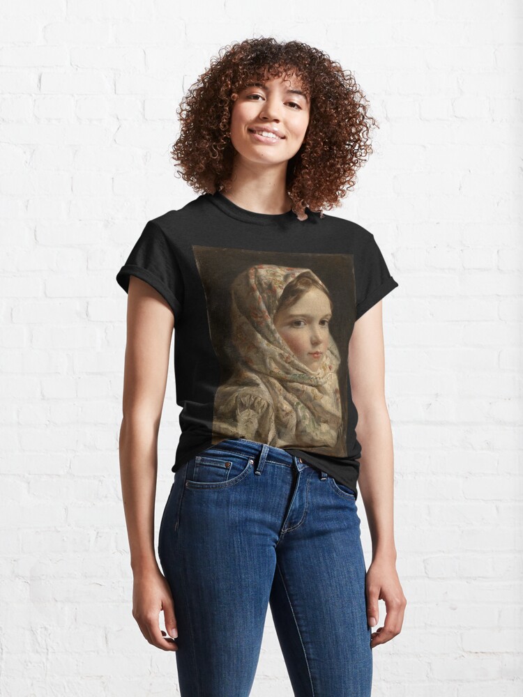 Alternate view of Russian Painter Oil Portrait Classic T-Shirt