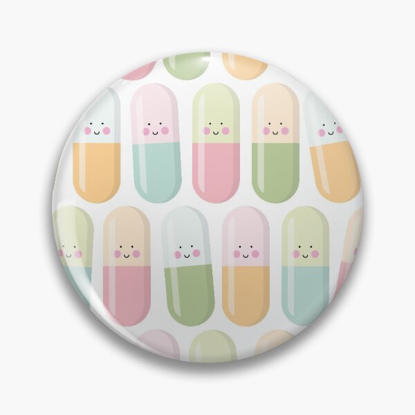 Item preview, Cute pastel pills pattern designed and sold by Eenig.