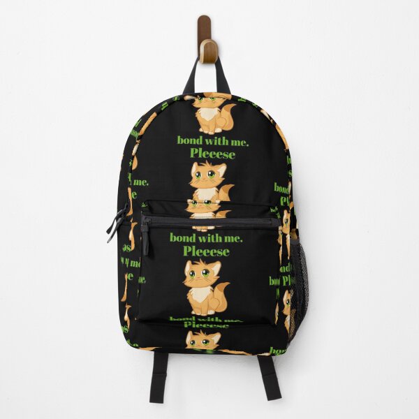 Item preview, pleeease bond with me, says the cat designed and sold by doctors-apparel.