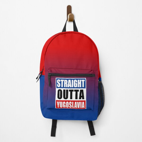 Item preview, Straight Outta or Born in Yugoslavia Flag Based designed and sold by grofith22.