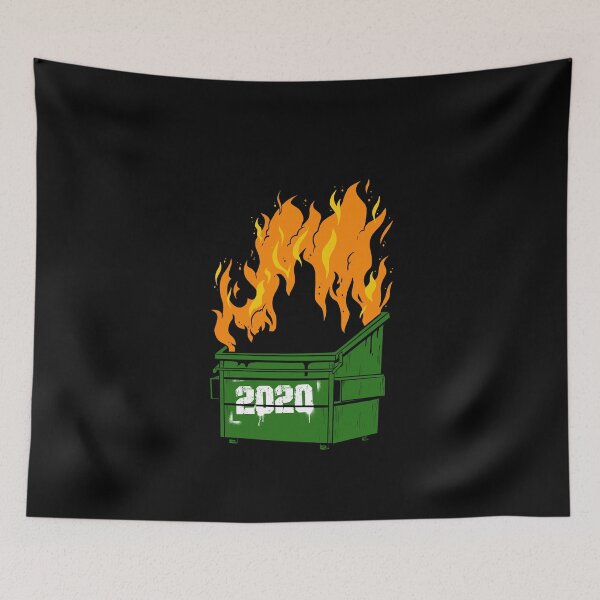 Item preview, Burning Dumpster 2020 Funny Fire designed and sold by TheTeeSupplyCo.