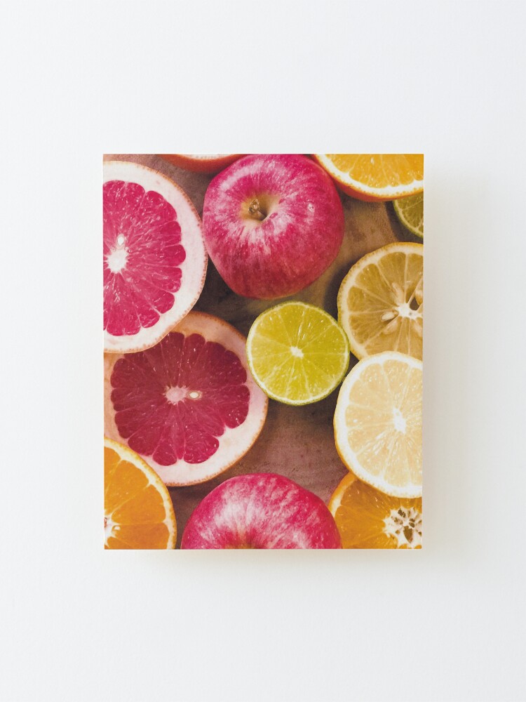 Alternate view of Colorful citrus Mounted Print