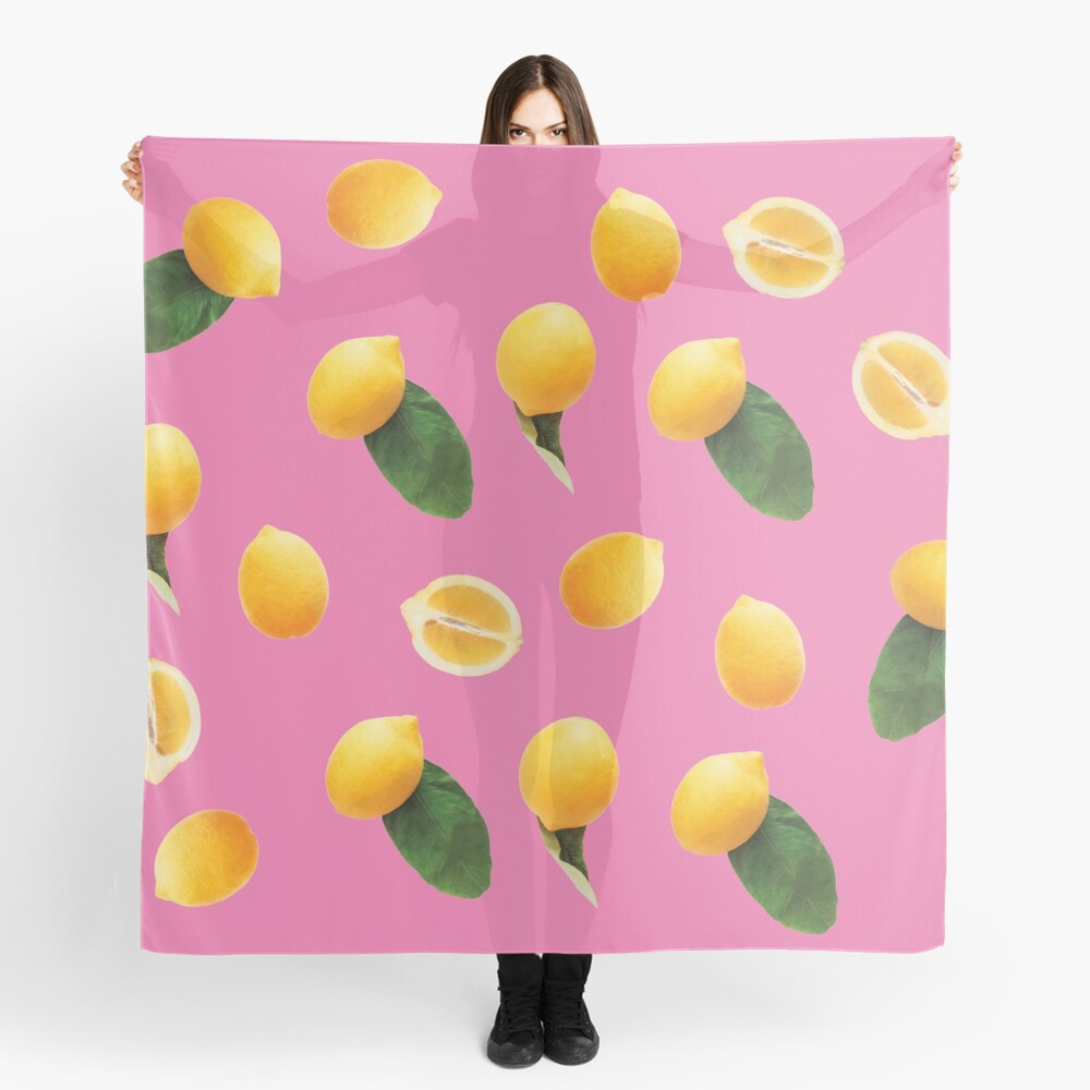 Pattern lemon party Scarf