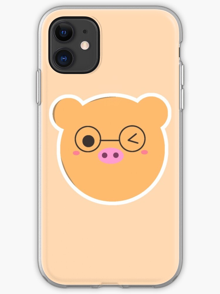 Roblox Cutie Winking Pony Iphone Case Cover By Cheesynuts Redbubble - wink roblox