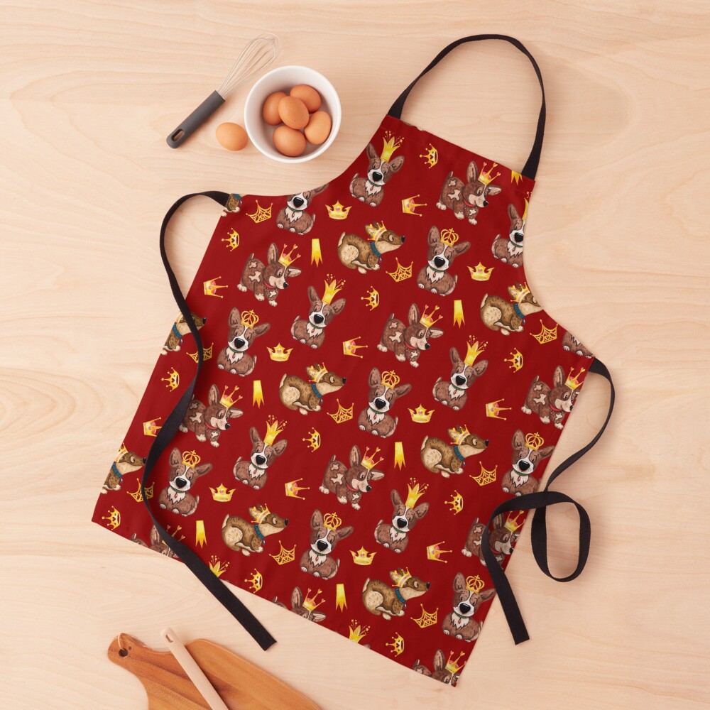 Corgi Kingdom Apron