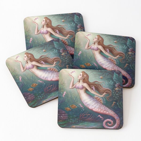 Item preview, Seahorse Mermaid  designed and sold by dim-draws.