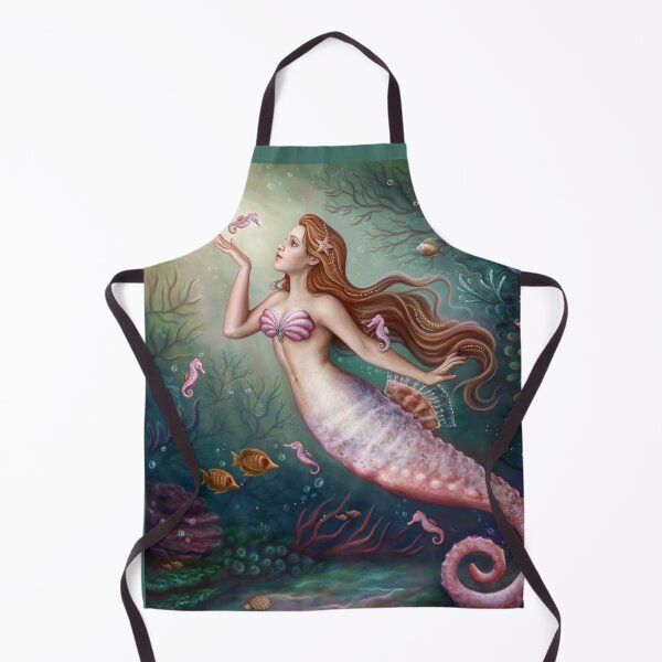 Item preview, Seahorse Mermaid designed and sold by dim-draws.