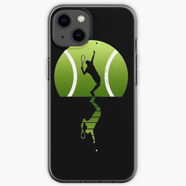 Tennis Tennisspieler iPhone Flexible Hülle