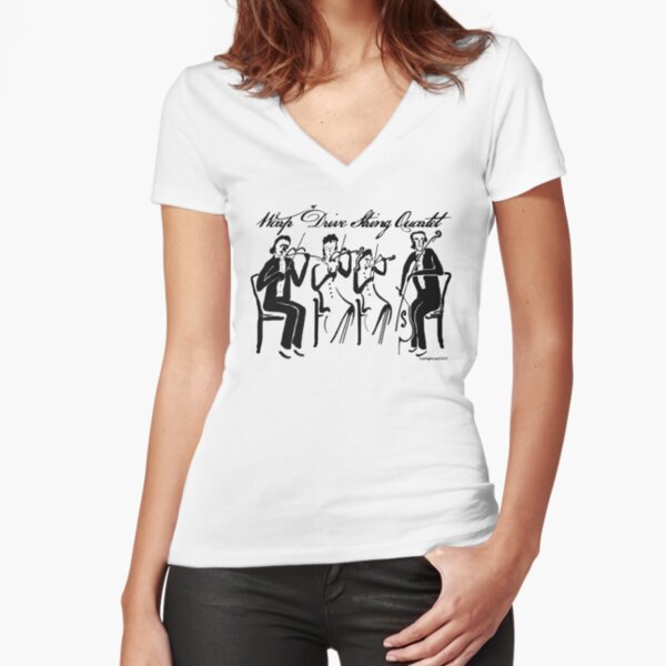 Fitted V-Neck T-Shirt