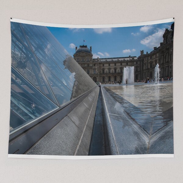 Item preview, The Louvre in Paris.   designed and sold by AM-Photographer.