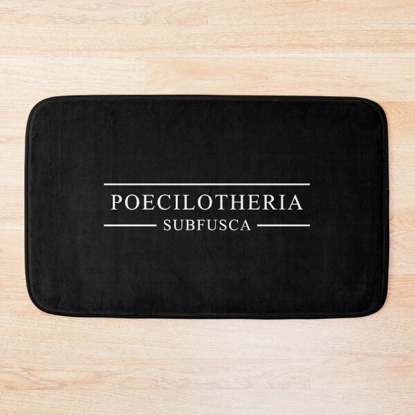 Item preview, Poecilotheria subfusca ornament tarantula spider latin name scientific text designed and sold by Avicularious.