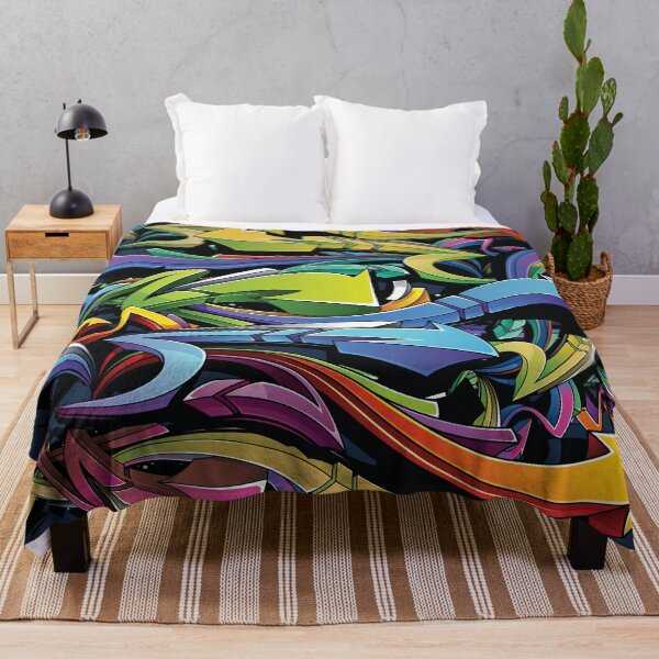 Item preview, Colorful Graffiti Arrows Pattern Street Art designed and sold by emmjott.