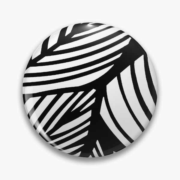 Item preview, Artistic Black And White Leaf Vein Abstract designed and sold by taiche.