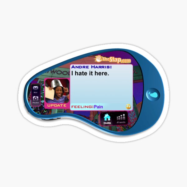 I hate it here Andre VIctorious TheSlap post Sticker