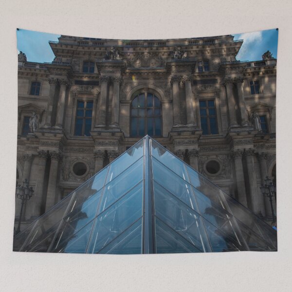 Item preview, The Louvre Entrance In Paris Bright designed and sold by AM-Photographer.